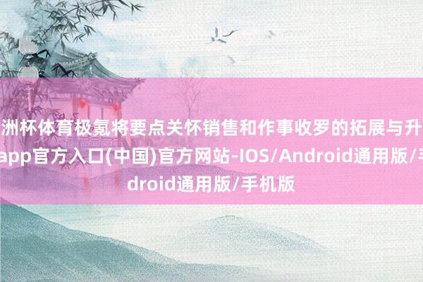 欧洲杯体育极氪将要点关怀销售和作事收罗的拓展与升级-世博app官方入口(中国)官方网站-IOS/Android通用版/手机版