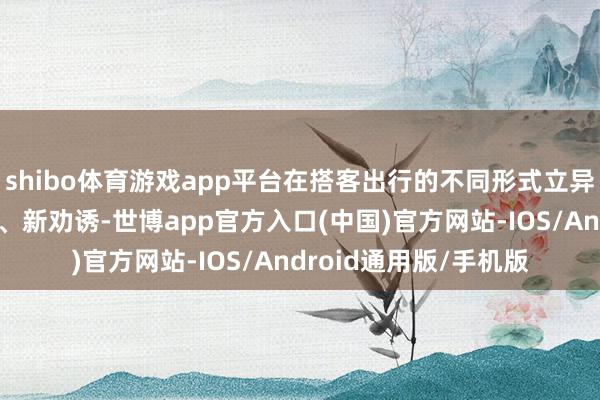 shibo体育游戏app平台在搭客出行的不同形式立异引入新历程、新模式、新劝诱-世博app官方入口(中国)官方网站-IOS/Android通用版/手机版