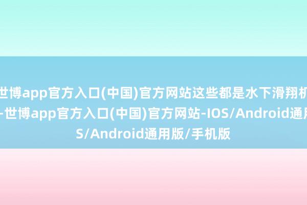 世博app官方入口(中国)官方网站这些都是水下滑翔机的通例任务-世博app官方入口(中国)官方网站-IOS/Android通用版/手机版