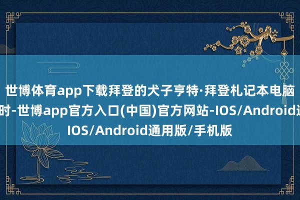 世博体育app下载　　拜登的犬子亨特·拜登札记本电脑中的内容曝光时-世博app官方入口(中国)官方网站-IOS/Android通用版/手机版