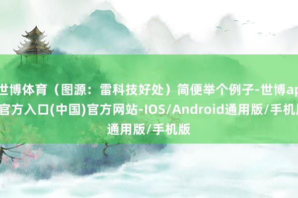 世博体育（图源：雷科技好处）简便举个例子-世博app官方入口(中国)官方网站-IOS/Android通用版/手机版