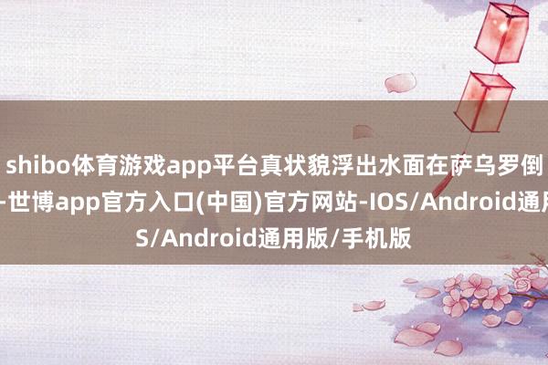 shibo体育游戏app平台真状貌浮出水面在萨乌罗倒地的交加中-世博app官方入口(中国)官方网站-IOS/Android通用版/手机版
