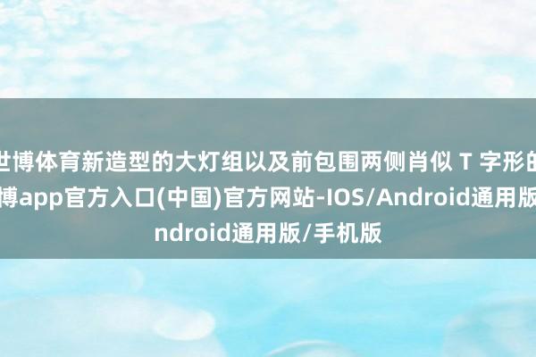 世博体育新造型的大灯组以及前包围两侧肖似 T 字形的讳饰-世博app官方入口(中国)官方网站-IOS/Android通用版/手机版